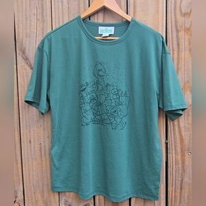 Sesame Street Teal Graphic Tee
